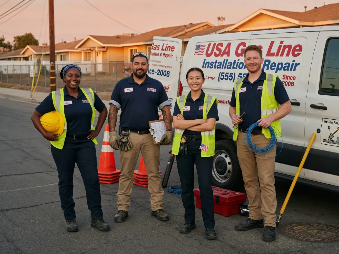 Gas Line Installation company in Hendley, NE